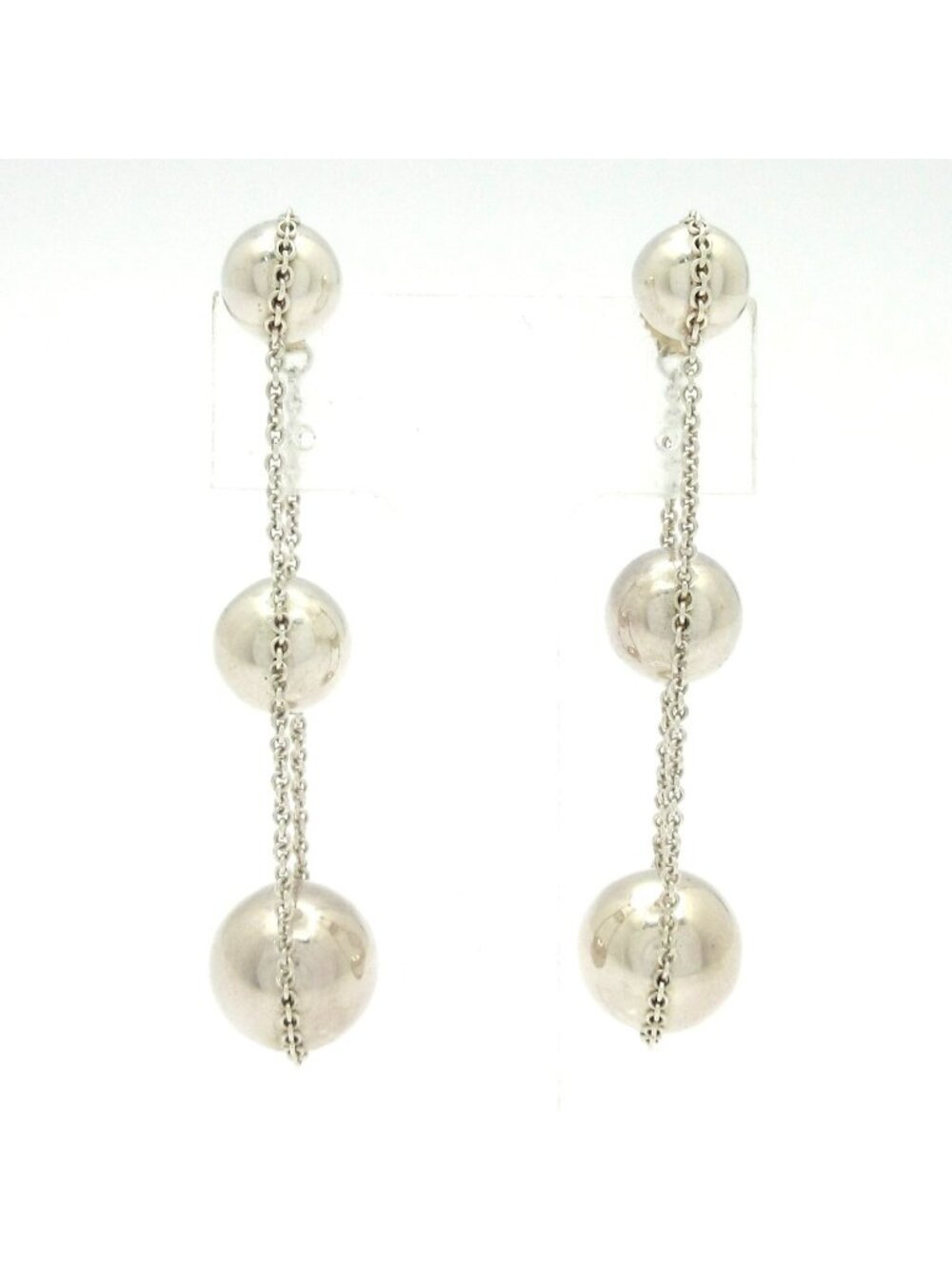 Tiffany & Co Earrings HardWear Triple Drop Silver